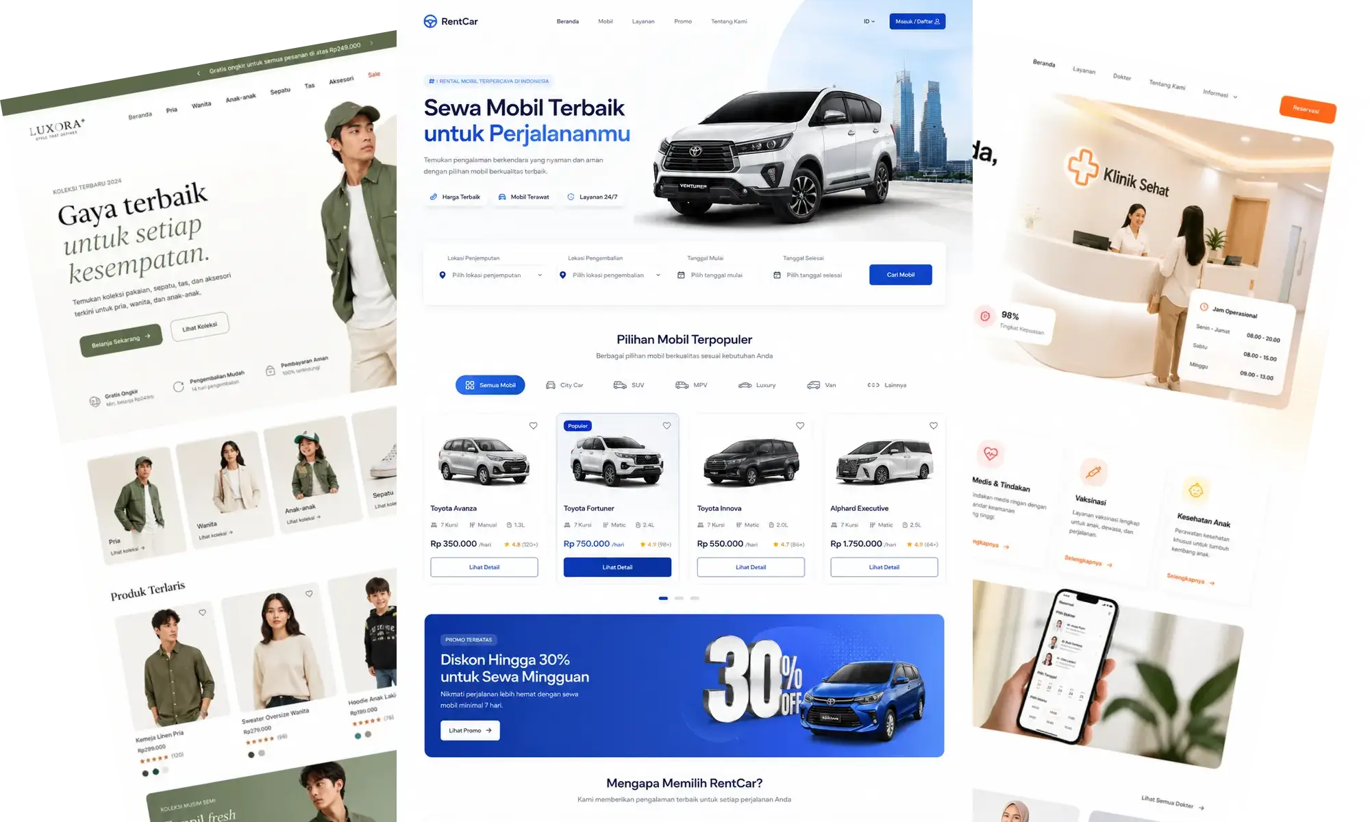 Preview website Bikinwebaja
